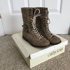 Cathy Jean Combat Boots